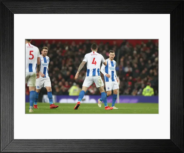 Framed Print : Premier League Showdown: Manchester United vs. Brighton and Hove Albion (19Jan19)