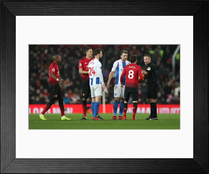 Framed Print : Premier League Showdown: Manchester United vs. Brighton and Hove Albion (19Jan19) Framed Print : Premier League Showdown: Manchester United vs. Brighton and Hove Albion (19Jan19)