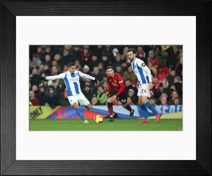 Framed Print : Premier League Showdown: Manchester United vs. Brighton and Hove Albion (19Jan19) Framed Print : Premier League Showdown: Manchester United vs. Brighton and Hove Albion (19Jan19)