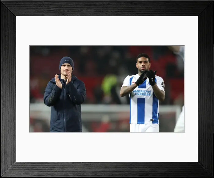 Framed Print : Manchester United vs. Brighton and Hove Albion: Premier League Showdown at Old Trafford (19Jan19)