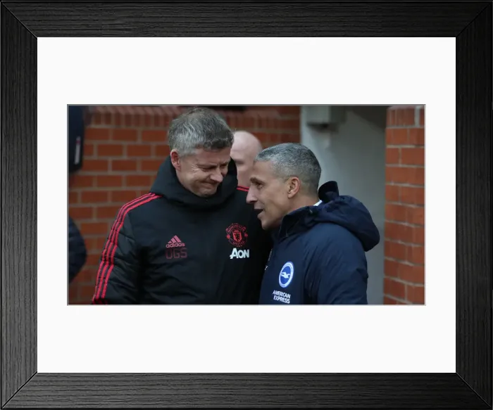 Framed Print : Premier League Showdown: Manchester United vs. Brighton and Hove Albion (19Jan19) Framed Print : Premier League Showdown: Manchester United vs. Brighton and Hove Albion (19Jan19)