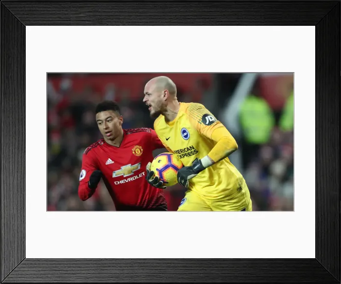 Framed Print : Premier League Showdown: Manchester United vs. Brighton and Hove Albion (19Jan19) Framed Print : Premier League Showdown: Manchester United vs. Brighton and Hove Albion (19Jan19)