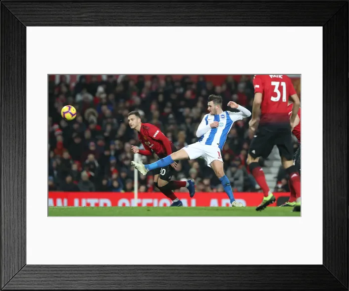 Framed Print : Premier League Showdown: Manchester United vs. Brighton and Hove Albion (19Jan19) Framed Print : Premier League Showdown: Manchester United vs. Brighton and Hove Albion (19Jan19)