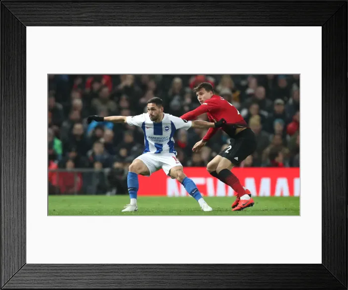 Framed Print : Premier League Showdown: Manchester United vs. Brighton and Hove Albion (19Jan19) Framed Print : Premier League Showdown: Manchester United vs. Brighton and Hove Albion (19Jan19)