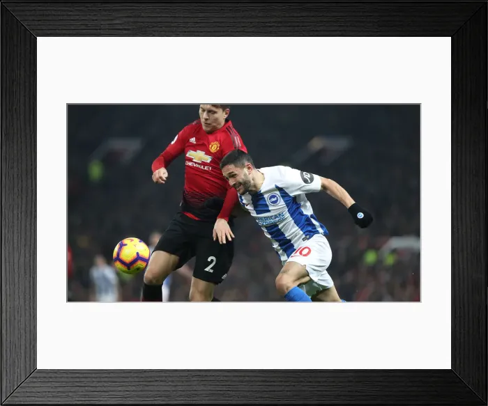 Framed Print : Premier League Showdown: Manchester United vs. Brighton and Hove Albion (19Jan19) Framed Print : Premier League Showdown: Manchester United vs. Brighton and Hove Albion (19Jan19)