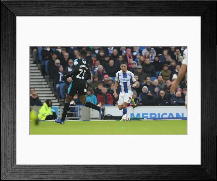 Framed Print : Brighton and Hove Albion vs. West Bromwich Albion: Emirates FA Cup Clash at American Express Community Stadium (26th January 2019) Framed Print : Brighton and Hove Albion vs. West Bromwich Albion: Emirates FA Cup Clash at American Express Community Stadium (26th January 2019)