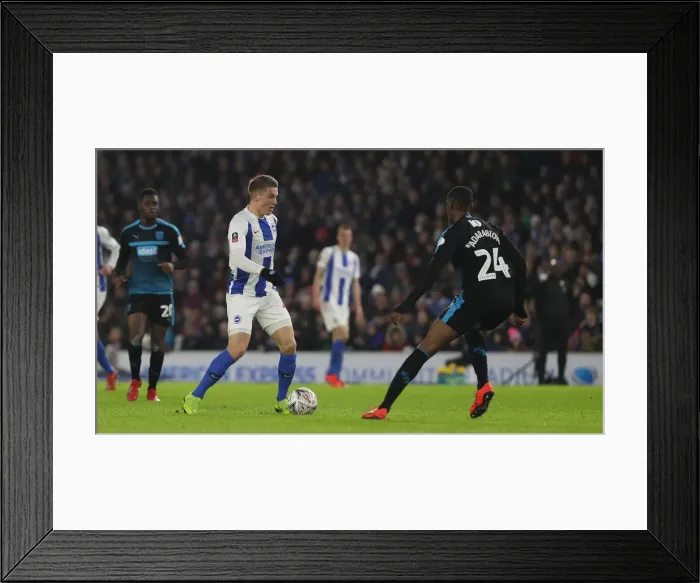 Framed Print : Emirates FA Cup: Brighton & Hove Albion vs. West Bromwich Albion Clash at American Express Community Stadium (26th January 2019) Framed Print : Emirates FA Cup: Brighton & Hove Albion vs. West Bromwich Albion Clash at American Express Community Stadium (26th January 2019)