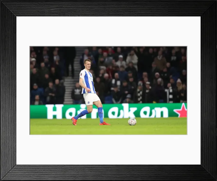 Framed Print : Brighton and Hove Albion vs. West Bromwich Albion: Emirates FA Cup Clash at the American Express Community Stadium (January 2019)