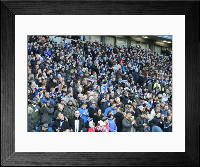 Framed Print : Brighton & Hove Albion vs. West Bromwich Albion: Emirates FA Cup Clash at American Express Community Stadium (January 26, 2019) Framed Print : Brighton & Hove Albion vs. West Bromwich Albion: Emirates FA Cup Clash at American Express Community Stadium (January 26, 2019)