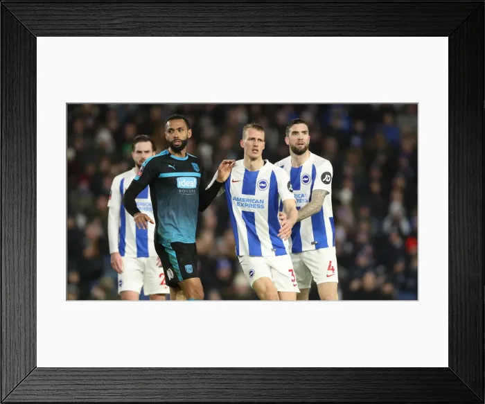 Framed Print : Brighton & Hove Albion vs. West Bromwich Albion: Emirates FA Cup Clash at American Express Community Stadium (January 26, 2019) Framed Print : Brighton & Hove Albion vs. West Bromwich Albion: Emirates FA Cup Clash at American Express Community Stadium (January 26, 2019)