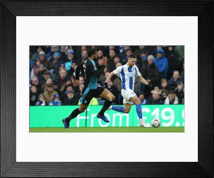 Framed Print : Brighton & Hove Albion vs. West Bromwich Albion: FA Cup Clash at American Express Community Stadium (26th January 2019) Framed Print : Brighton & Hove Albion vs. West Bromwich Albion: FA Cup Clash at American Express Community Stadium (26th January 2019)