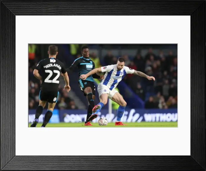 Framed Print : Brighton & Hove Albion vs. West Bromwich Albion: Emirates FA Cup Clash at American Express Community Stadium (January 26, 2019) Framed Print : Brighton & Hove Albion vs. West Bromwich Albion: Emirates FA Cup Clash at American Express Community Stadium (January 26, 2019)