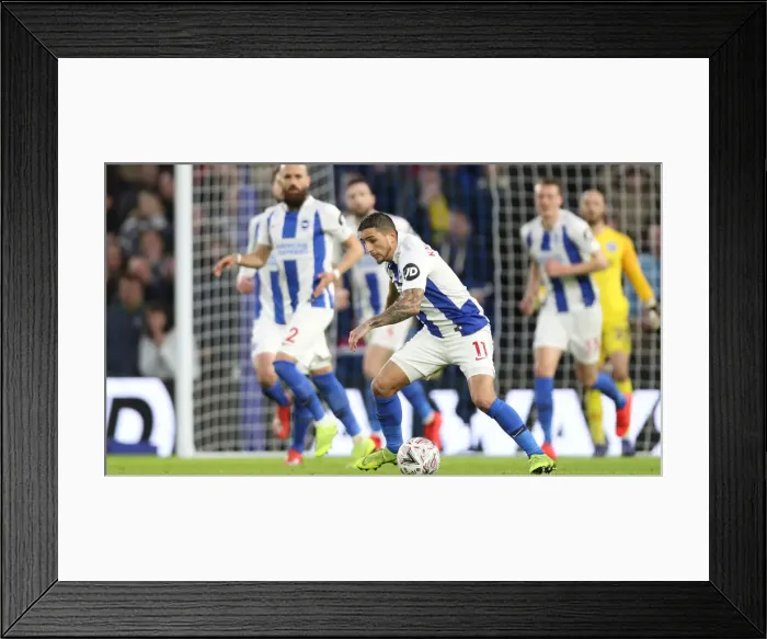 Framed Print : Brighton & Hove Albion vs. West Bromwich Albion: Emirates FA Cup Clash at American Express Community Stadium (January 26, 2019) Framed Print : Brighton & Hove Albion vs. West Bromwich Albion: Emirates FA Cup Clash at American Express Community Stadium (January 26, 2019)