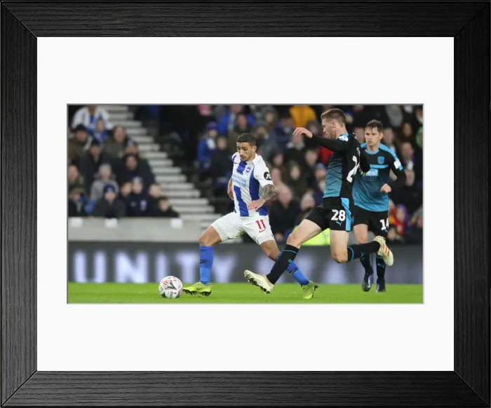 Framed Print : Brighton & Hove Albion vs. West Bromwich Albion: Emirates FA Cup Clash at American Express Community Stadium (January 26, 2019) Framed Print : Brighton & Hove Albion vs. West Bromwich Albion: Emirates FA Cup Clash at American Express Community Stadium (January 26, 2019)