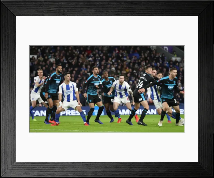 Framed Print : Brighton & Hove Albion vs. West Bromwich Albion: Emirates FA Cup Clash at American Express Community Stadium (January 26, 2019) Framed Print : Brighton & Hove Albion vs. West Bromwich Albion: Emirates FA Cup Clash at American Express Community Stadium (January 26, 2019)