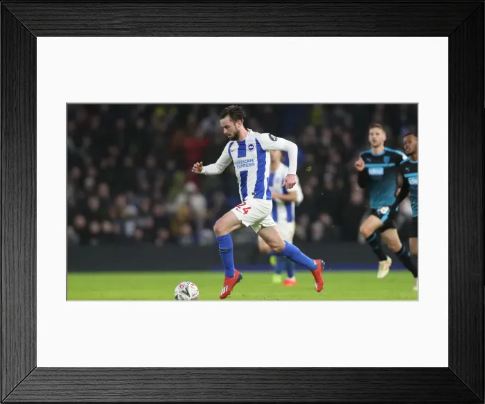Framed Print : Brighton & Hove Albion vs. West Bromwich Albion: Emirates FA Cup Clash at American Express Community Stadium (January 26, 2019) Framed Print : Brighton & Hove Albion vs. West Bromwich Albion: Emirates FA Cup Clash at American Express Community Stadium (January 26, 2019)
