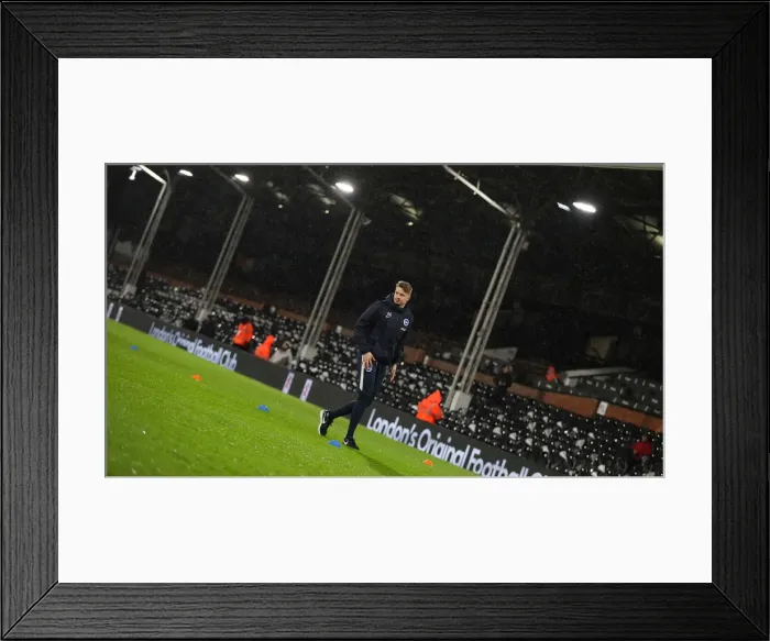 Framed Print : Intense Premier League Showdown: Fulham vs. Brighton and Hove Albion (29 JAN 19) Framed Print : Intense Premier League Showdown: Fulham vs. Brighton and Hove Albion (29 JAN 19)