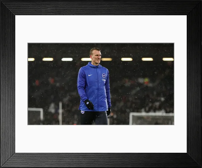 Framed Print : Intense Premier League Showdown: Fulham vs. Brighton and Hove Albion (29 JAN 19)