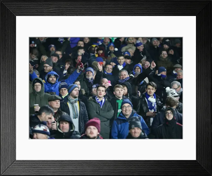 Framed Print : Intense Premier League Showdown: Fulham vs. Brighton and Hove Albion at Craven Cottage (29 JAN 19) Framed Print : Intense Premier League Showdown: Fulham vs. Brighton and Hove Albion at Craven Cottage (29 JAN 19)