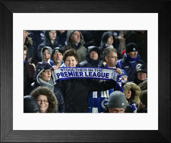 Framed Print : Premier League Showdown: Fulham vs. Brighton and Hove Albion at Craven Cottage (29 JAN 19) Framed Print : Premier League Showdown: Fulham vs. Brighton and Hove Albion at Craven Cottage (29 JAN 19)