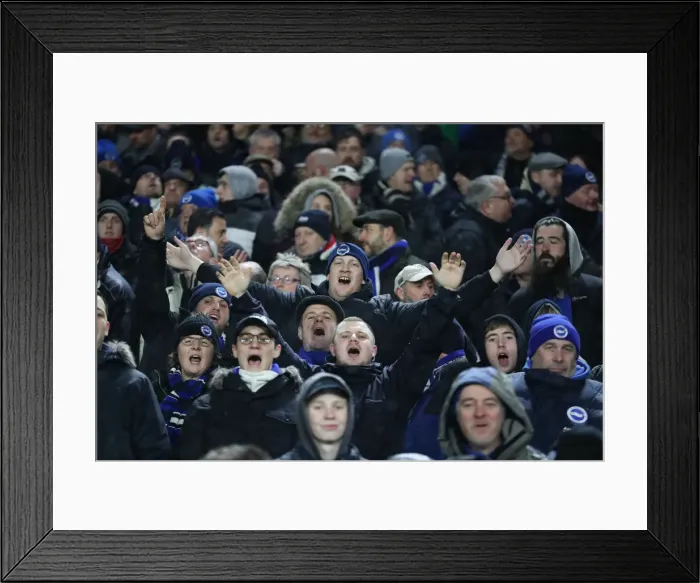 Framed Print : Intense Premier League Showdown: Fulham vs. Brighton and Hove Albion (29 JAN 19) Framed Print : Intense Premier League Showdown: Fulham vs. Brighton and Hove Albion (29 JAN 19)