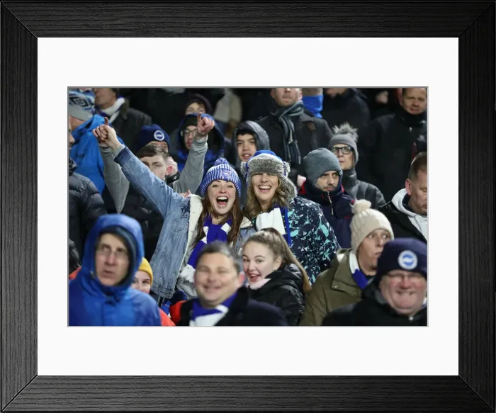 Framed Print : Intense Premier League Showdown: Fulham vs. Brighton and Hove Albion at Craven Cottage (29 JAN 19) Framed Print : Intense Premier League Showdown: Fulham vs. Brighton and Hove Albion at Craven Cottage (29 JAN 19)