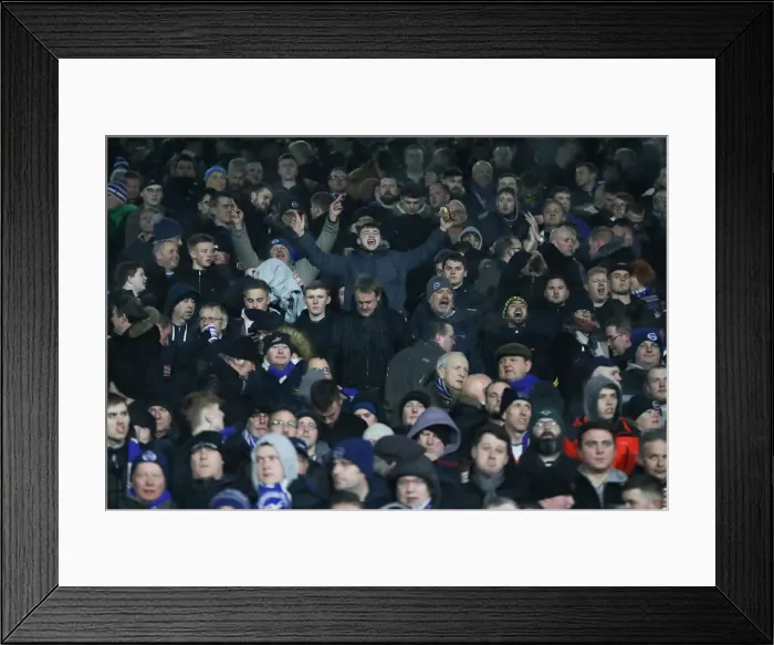 Framed Print : Intense Premier League Showdown: Fulham vs. Brighton and Hove Albion at Craven Cottage (29 JAN 19) Framed Print : Intense Premier League Showdown: Fulham vs. Brighton and Hove Albion at Craven Cottage (29 JAN 19)