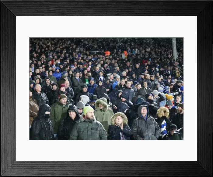 Framed Print : Intense Premier League Showdown: Fulham vs. Brighton and Hove Albion at Craven Cottage (29 JAN 19) Framed Print : Intense Premier League Showdown: Fulham vs. Brighton and Hove Albion at Craven Cottage (29 JAN 19)