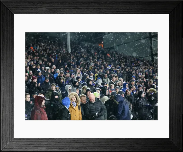 Framed Print : Intense Premier League Showdown: Fulham vs. Brighton and Hove Albion at Craven Cottage (29 JAN 19) Framed Print : Intense Premier League Showdown: Fulham vs. Brighton and Hove Albion at Craven Cottage (29 JAN 19)