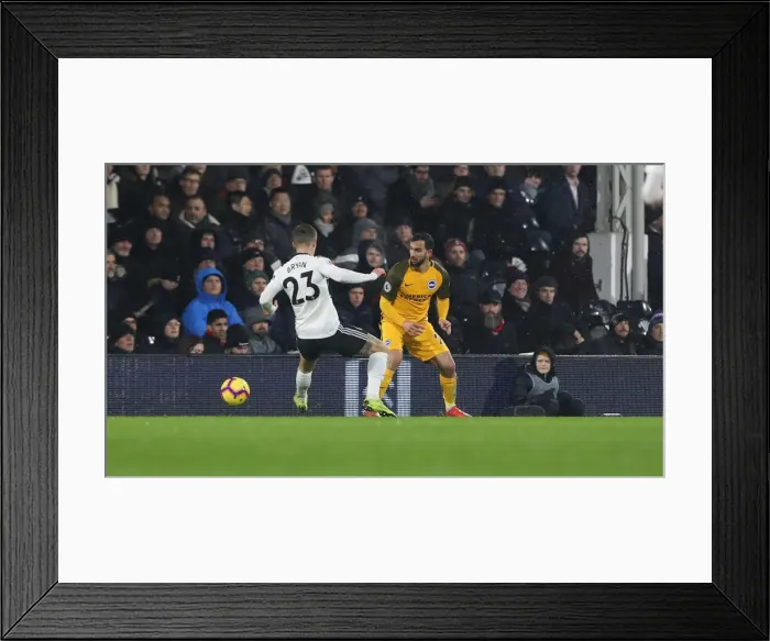Framed Print : Clash at Craven Cottage: Fulham vs. Brighton and Hove Albion (Premier League, 29 January 2019) Framed Print : Clash at Craven Cottage: Fulham vs. Brighton and Hove Albion (Premier League, 29 January 2019)