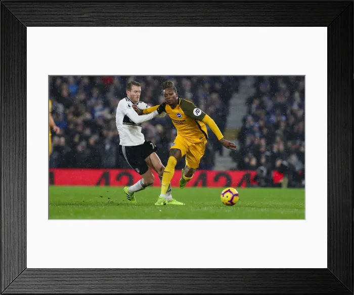 Framed Print : Intense Premier League Showdown: Fulham vs. Brighton and Hove Albion (29 JAN 19) Framed Print : Intense Premier League Showdown: Fulham vs. Brighton and Hove Albion (29 JAN 19)