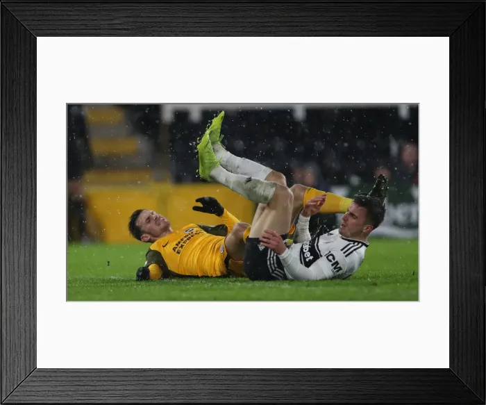 Framed Print : Intense Premier League Showdown: Fulham vs. Brighton and Hove Albion (29 JAN 19) Framed Print : Intense Premier League Showdown: Fulham vs. Brighton and Hove Albion (29 JAN 19)