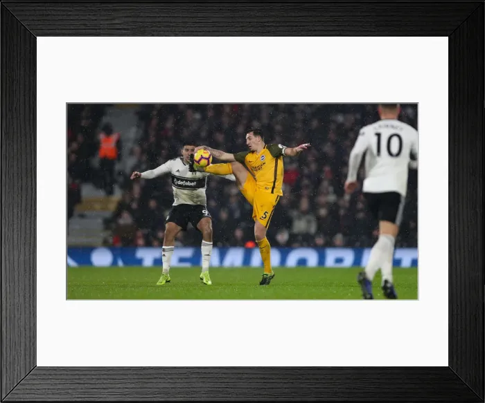 Framed Print : Intense Premier League Showdown: Fulham vs. Brighton and Hove Albion at Craven Cottage (29 JAN 19) Framed Print : Intense Premier League Showdown: Fulham vs. Brighton and Hove Albion at Craven Cottage (29 JAN 19)