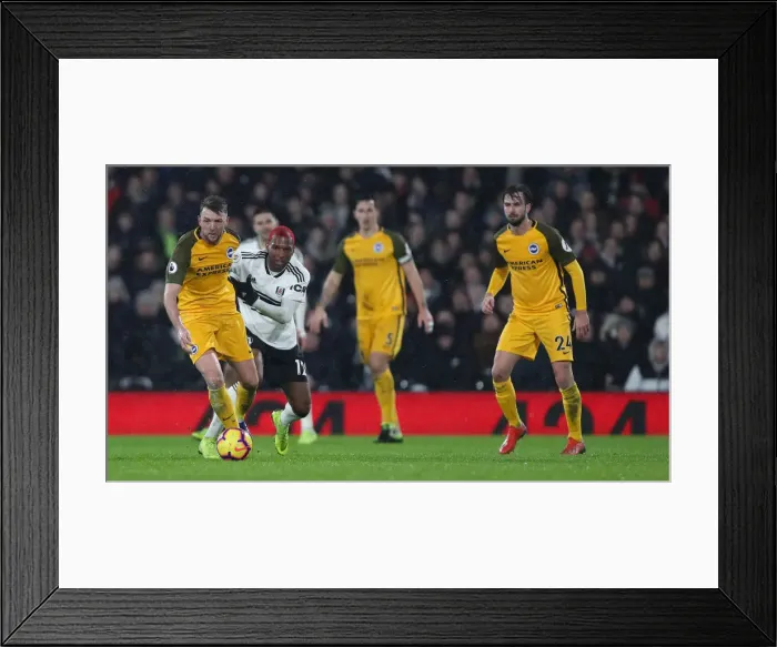 Framed Print : Intense Premier League Showdown: Fulham vs. Brighton and Hove Albion (29 JAN 19) Framed Print : Intense Premier League Showdown: Fulham vs. Brighton and Hove Albion (29 JAN 19)