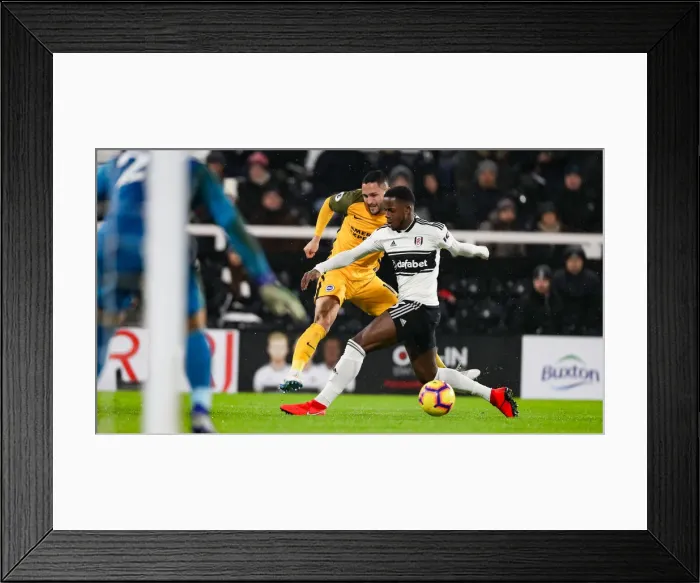 Framed Print : Intense Premier League Showdown: Fulham vs. Brighton and Hove Albion (29 JAN 19) Framed Print : Intense Premier League Showdown: Fulham vs. Brighton and Hove Albion (29 JAN 19)