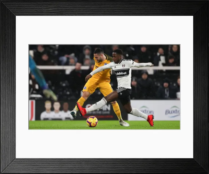 Framed Print : Intense Premier League Showdown: Fulham vs. Brighton and Hove Albion (29 JAN 19) Framed Print : Intense Premier League Showdown: Fulham vs. Brighton and Hove Albion (29 JAN 19)