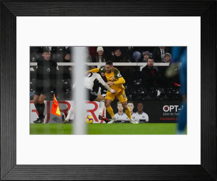Framed Print : Intense Premier League Showdown: Fulham vs. Brighton and Hove Albion (29 JAN 19) Framed Print : Intense Premier League Showdown: Fulham vs. Brighton and Hove Albion (29 JAN 19)