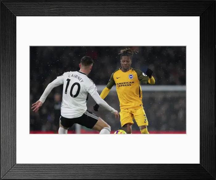 Framed Print : Intense Premier League Showdown: Fulham vs. Brighton and Hove Albion (29 JAN 19) Framed Print : Intense Premier League Showdown: Fulham vs. Brighton and Hove Albion (29 JAN 19)