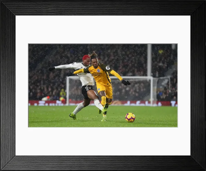 Framed Print : Intense Premier League Showdown: Fulham vs. Brighton and Hove Albion (29 JAN 19) Framed Print : Intense Premier League Showdown: Fulham vs. Brighton and Hove Albion (29 JAN 19)