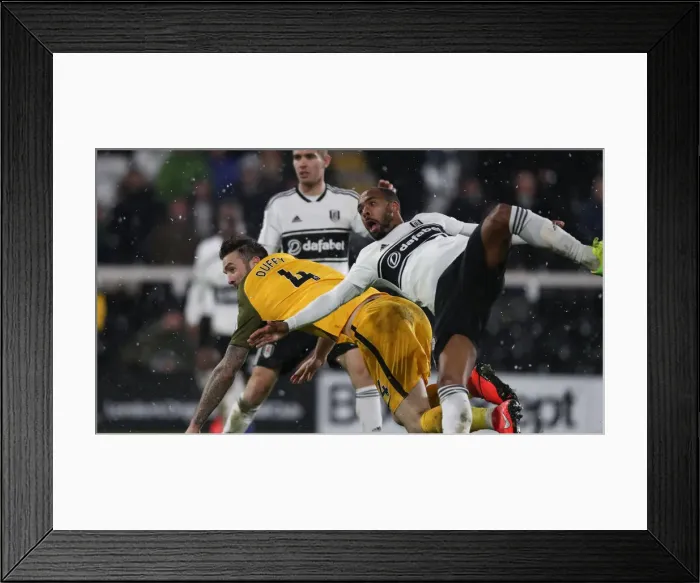 Framed Print : Intense Premier League Showdown: Fulham vs. Brighton and Hove Albion at Craven Cottage (29 JAN 19) Framed Print : Intense Premier League Showdown: Fulham vs. Brighton and Hove Albion at Craven Cottage (29 JAN 19)