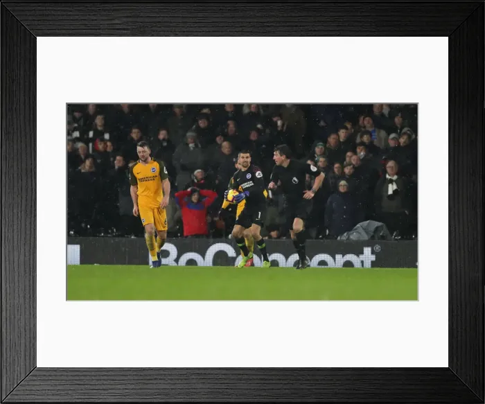 Framed Print : Premier League Showdown: Fulham vs. Brighton and Hove Albion at Craven Cottage (29 JAN 19) Framed Print : Premier League Showdown: Fulham vs. Brighton and Hove Albion at Craven Cottage (29 JAN 19)