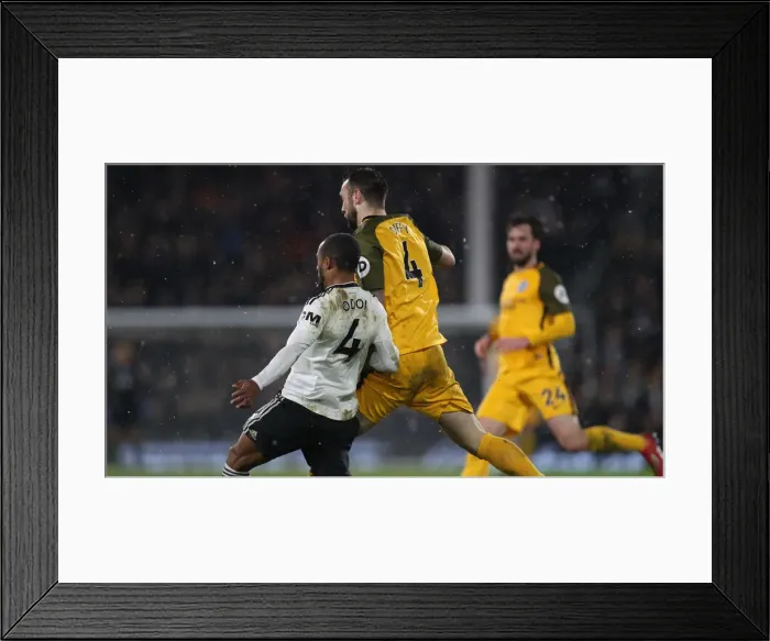 Framed Print : Intense Premier League Showdown: Fulham vs. Brighton and Hove Albion at Craven Cottage (29 JAN 19) Framed Print : Intense Premier League Showdown: Fulham vs. Brighton and Hove Albion at Craven Cottage (29 JAN 19)