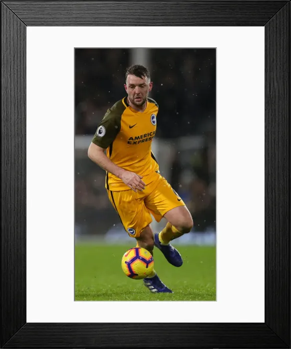 Framed Print : Intense Premier League Showdown: Fulham vs. Brighton and Hove Albion at Craven Cottage (29 JAN 19)