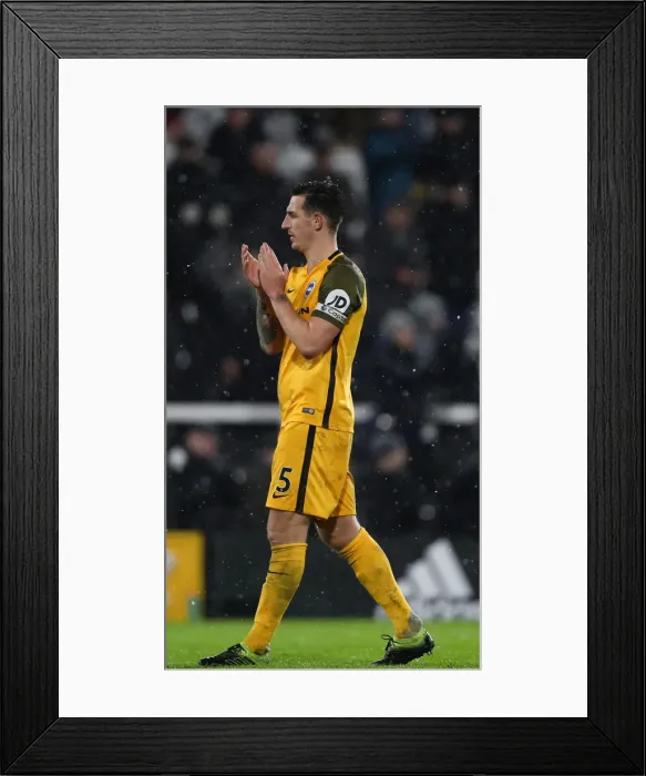 Framed Print : Intense Premier League Showdown: Fulham vs. Brighton and Hove Albion (29 JAN 19)