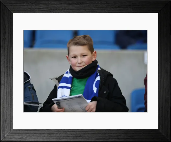 Framed Print : Brighton and Hove Albion vs. Watford: Premier League Showdown at American Express Community Stadium (02FEB19) Framed Print : Brighton and Hove Albion vs. Watford: Premier League Showdown at American Express Community Stadium (02FEB19)