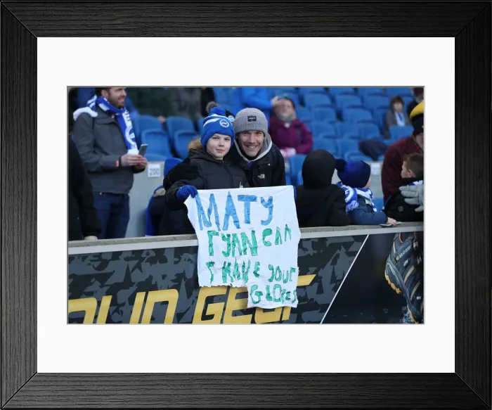 Framed Print : Brighton and Hove Albion vs. Watford: Premier League Showdown at American Express Community Stadium (02FEB19) Framed Print : Brighton and Hove Albion vs. Watford: Premier League Showdown at American Express Community Stadium (02FEB19)