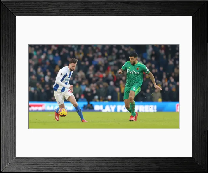 Framed Print : Brighton and Hove Albion vs. Watford: Premier League Showdown at American Express Community Stadium (02FEB19) Framed Print : Brighton and Hove Albion vs. Watford: Premier League Showdown at American Express Community Stadium (02FEB19)