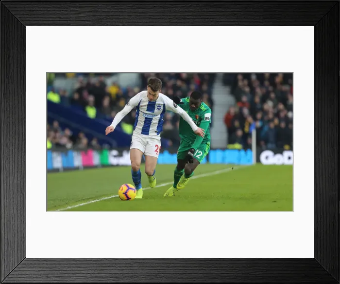Framed Print : Brighton and Hove Albion vs. Watford: Premier League Showdown at American Express Community Stadium (02FEB19) Framed Print : Brighton and Hove Albion vs. Watford: Premier League Showdown at American Express Community Stadium (02FEB19)