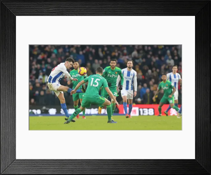 Framed Print : Brighton and Hove Albion vs. Watford: Premier League Showdown at American Express Community Stadium (02FEB19) Framed Print : Brighton and Hove Albion vs. Watford: Premier League Showdown at American Express Community Stadium (02FEB19)