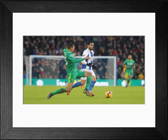 Framed Print : Brighton and Hove Albion vs. Watford: Premier League Showdown at American Express Community Stadium (02FEB19) Framed Print : Brighton and Hove Albion vs. Watford: Premier League Showdown at American Express Community Stadium (02FEB19)